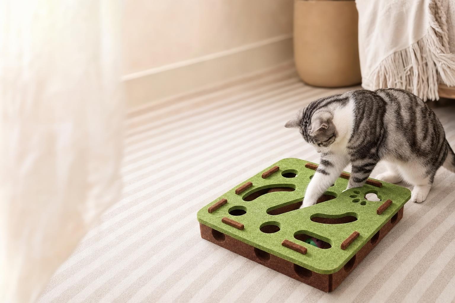 Despierta el instinto cazador de tu gato