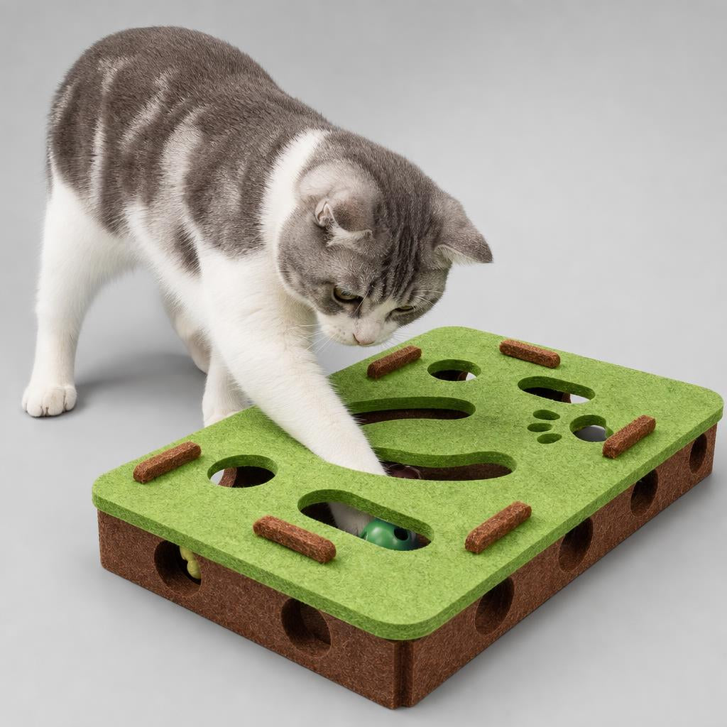 Tu gato busca y caza